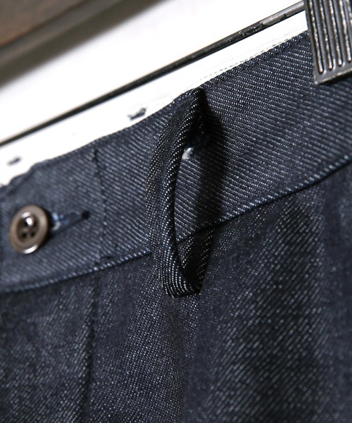 WAIPER.inc（ワイパーインク）の「ALMW by WAIPER WILA-M52OT M-52 Denim One Tuck Balloon Pants 日本製（デニムパンツ・メンズ・ノンウォッシュ・S/M/L/XL）」の18枚目の写真