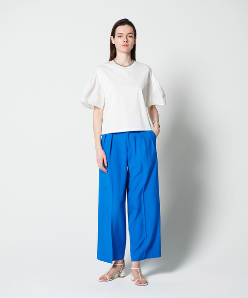 N.O.R.C（ノーク）の「リネンライクワイドパンツ（その他パンツ・レディース・ネイビー/ブルー/イエロー・S/M）」の21枚目の写真