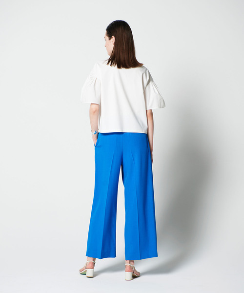 N.O.R.C（ノーク）の「リネンライクワイドパンツ（その他パンツ・レディース・ネイビー/ブルー/イエロー・S/M）」の22枚目の写真