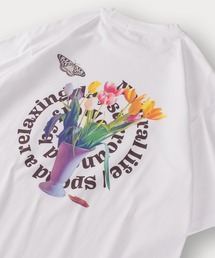 TIMELY WARNING | バックプリントフォトTシャツ/ビッグシルエット(Tシャツ/カットソー)