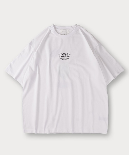 TIMELY WARNING（タイムリーワーニング）の「バックプリントフォトTシャツ/ビッグシルエット（Tシャツ/カットソー・メンズ・ブラック/ホワイト/ホワイト系その他・M/L/XL）」の6枚目の写真