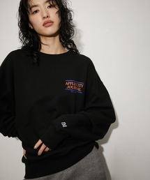 【PARROTT CANVAS】APPLE CITY JOURNAL CREW SWEAT