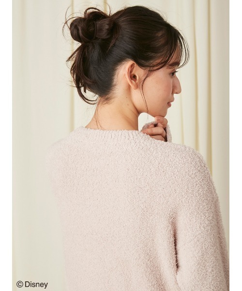 SNIDEL HOME(スナイデルホーム)の「【Bambi】ミス・バニー&とんすけ / ジャガードニットワンピース(ルームワンピース・レディース・イエロー/ピンクベージュ・FREE)」の13枚目の写真