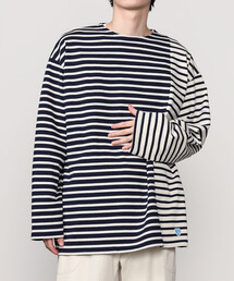ORCIVAL | ORCIVAL | コットンロード ルーズTシャツ HARLEQUIN MEN(Tシャツ/カットソー)