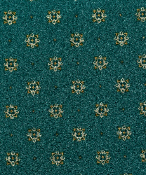 BELLUNA（ベルーナ）の「ピンタックデザイン小紋柄ブラウス（シャツ/ブラウス・レディース・ネイビー系/アイボリー系/ターコイズブルー系・X-LARGE/LARGE/MEDIUM）」の8枚目の写真