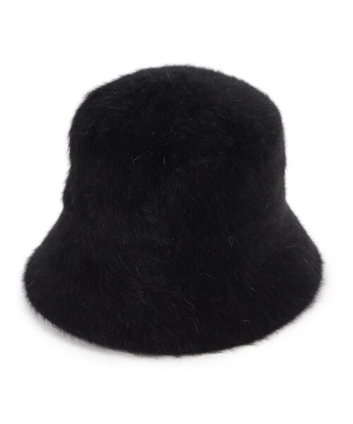 grove（グローブ）の「◆シャギーバケットハット【サイズ調整可】（ハット・レディース・オフホワイト/グレー/ブラック/ライトベージュ・00）」の2枚目の写真