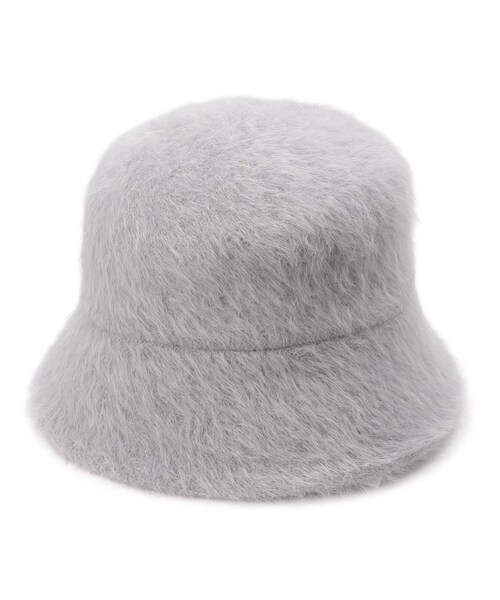 grove（グローブ）の「◆シャギーバケットハット【サイズ調整可】（ハット・レディース・オフホワイト/グレー/ブラック/ライトベージュ・00）」の5枚目の写真