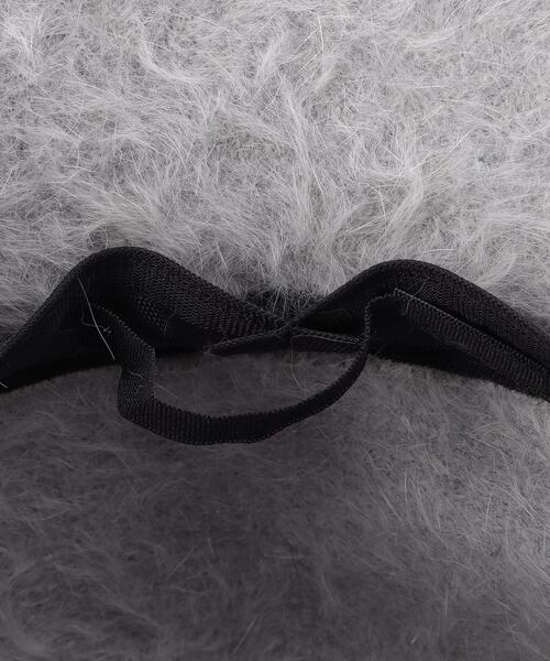 grove（グローブ）の「◆シャギーバケットハット【サイズ調整可】（ハット・レディース・オフホワイト/グレー/ブラック/ライトベージュ・00）」の9枚目の写真