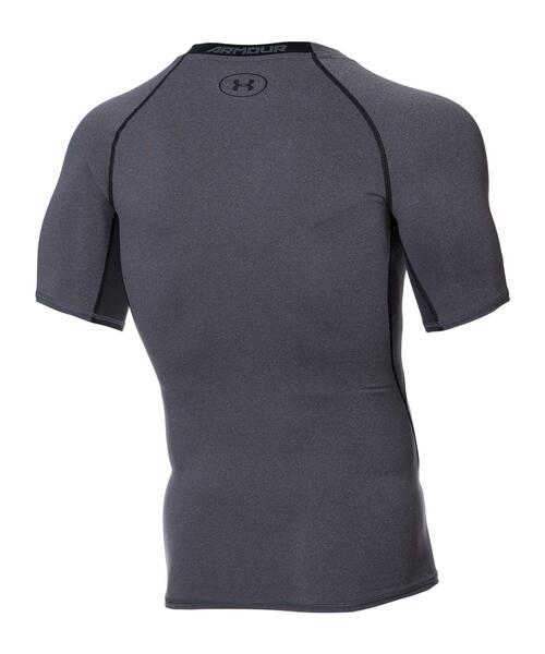 UNDER ARMOUR(アンダーアーマー)の「UAヒートギアアーマー ショートスリーブ シャツ(トレーニング/メンズ)(Tシャツ/カットソー・メンズ・グレー・L/XL/XXL/M/S)」の2枚目の写真