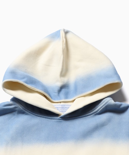 JUNGLES（ジャングルス）の「JUNGLES/ジャングルス SPRAY DYED HOODIE フーディー（パーカー・メンズ・ブルー・XXL）」の4枚目の写真