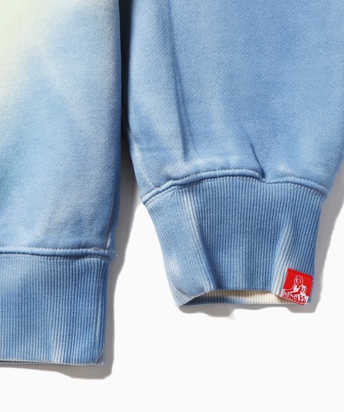 JUNGLES（ジャングルス）の「JUNGLES/ジャングルス SPRAY DYED HOODIE フーディー（パーカー・メンズ・ブルー・XXL）」の7枚目の写真