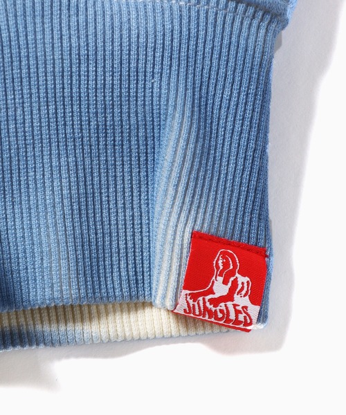 JUNGLES（ジャングルス）の「JUNGLES/ジャングルス SPRAY DYED HOODIE フーディー（パーカー・メンズ・ブルー・XXL）」の8枚目の写真