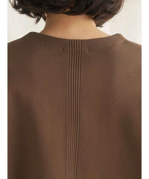 CRAFT STANDARD BOUTIQUE(クラフトスタンダードブティック)の「リサイクルポリエステルニットカーディガン(カーディガン/ボレロ・レディース・ブラウン/レッド/ネイビー/アイボリー/ブラック・FREE)」の9枚目の写真