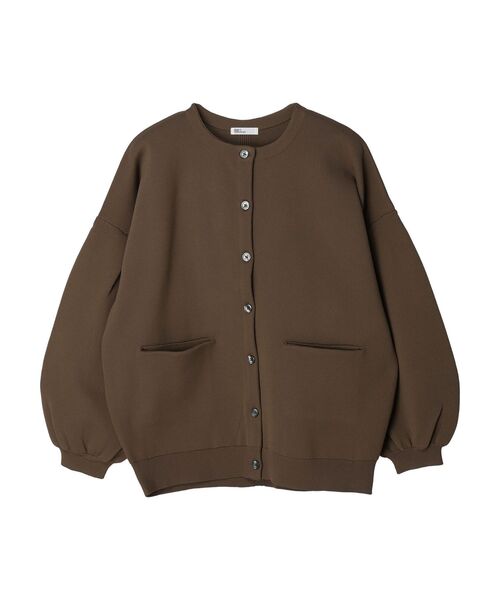 セール】リサイクルポリエステルニットカーディガン