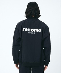 renoma golf ナイロンジャケット renoma GOLF（レノマゴルフ）の「NYLON VNECK LOGO JACKET