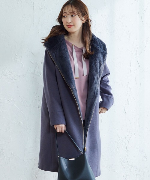 【セール】フード風バックペプラムミディ丈カットソープルオーバー（Tシャツ/カットソー）｜12Twelve Agenda（トゥエルブ アジェンダ）