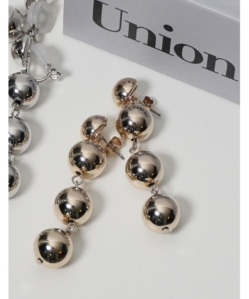 Re:EDIT（リエディ）の「4連ボールピアス&イヤリング（ピアス（両耳用）・レディース・ゴールド系その他/シルバー/シルバー系その他/ゴールド・FREE）」の7枚目の写真