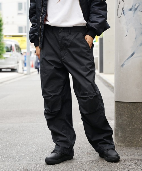 Alpha Industries（アルファインダストリーズ）の「ALPHA INDUSTRIES/アルファインダストリーズ PARACHUTEトラウザーパンツ（カーゴパンツ・メンズ・オリーブ/ブラック・L/XL/M）」の22枚目の写真