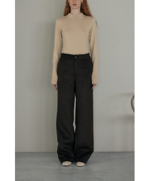 M_（エムアンダーバー）の「【M_】STRAIGHT パンツ（その他パンツ・レディース・ブラック/ネイビー/ブラウン・0/1/2）」の22枚目の写真