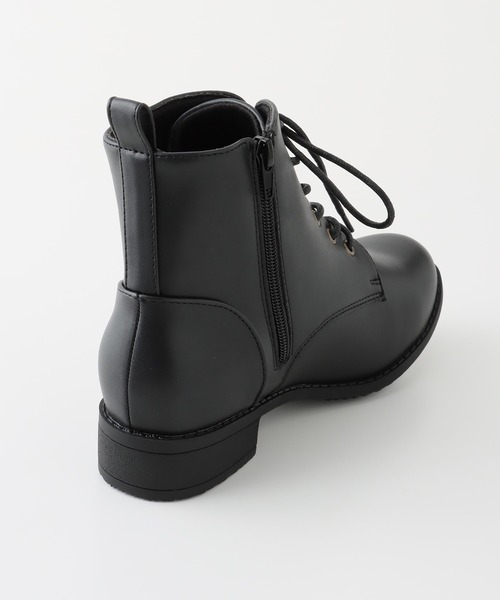 Honeys（ハニーズ）の「軽量レースアップブーツ（ブーツ・レディース・ダークブラウン/ブラック・S/M/L/LL）」の13枚目の写真