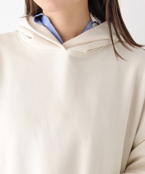 LEPSIM（レプシィム）の「チュニックフーディー　969917（パーカー・レディース・アイボリー/ブラウン/ブルー・FREE）」の16枚目の写真