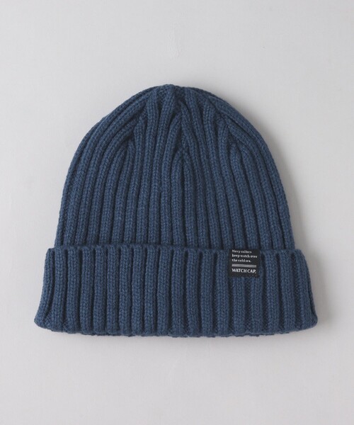 THE SHOP TK （ザ ショップ ティーケー ）の「◆ニットワッチキャップ（ニットキャップ/ビーニー・メンズ・モスグリーン/ブルー系その他/ブラック/オフホワイト/グレー・00）」の9枚目の写真