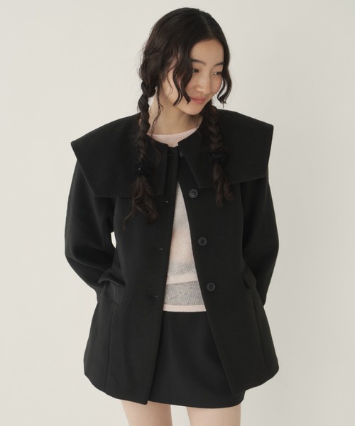 GIUNON(ジウノン)の「long sheer knit / ロングシアーニット(ニット/セーター・レディース・ピンク/ベージュ・FREE)」の15枚目の写真