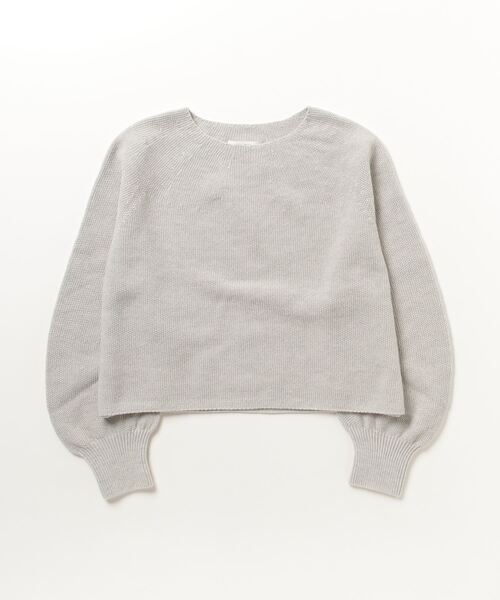 セール】《手洗い可能》カノコホールガーメントクルーネックプル