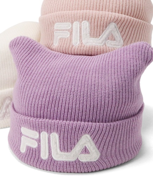 セール】フィラ キッズ ネコ耳ニット帽 ONSPOTZ別注（ニットキャップ