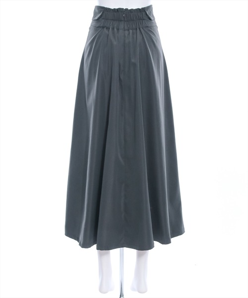 clear（クリア）の「ハイウエストタックフレアスカート[低身長用サイズ有]（スカート・レディース・ブルーグレー/チャコールグレー/サンドベージュ・S/M/XS）」の13枚目の写真