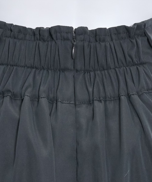 clear（クリア）の「ハイウエストタックフレアスカート[低身長用サイズ有]（スカート・レディース・ブルーグレー/チャコールグレー/サンドベージュ・S/M/XS）」の15枚目の写真