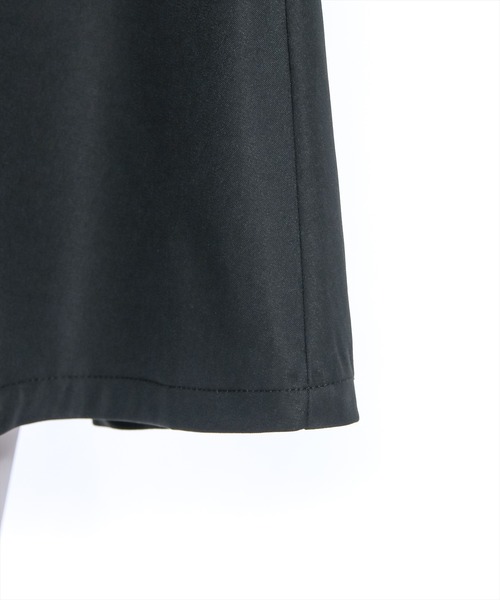 clear（クリア）の「ハイウエストタックフレアスカート[低身長用サイズ有]（スカート・レディース・ブルーグレー/チャコールグレー/サンドベージュ・S/M/XS）」の16枚目の写真