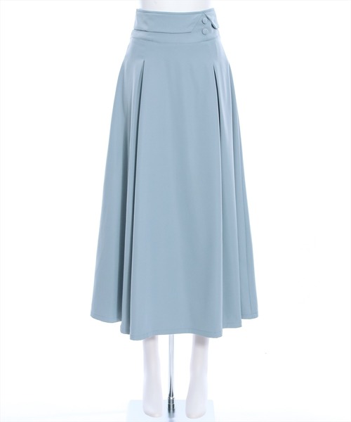 clear（クリア）の「ハイウエストタックフレアスカート[低身長用サイズ有]（スカート・レディース・ブルーグレー/チャコールグレー/サンドベージュ・S/M/XS）」の19枚目の写真