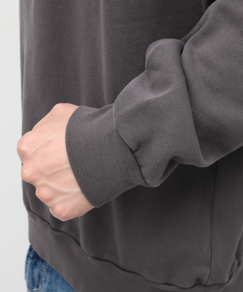 B.C STOCK（ベーセーストック）の「Pigment loose SWEAT/loose SWEAT（Tシャツ/カットソー・メンズ・ブラック/ホワイト/ネイビー・MEDIUM/LARGE）」の11枚目の写真