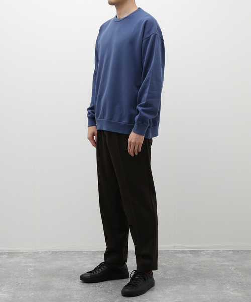 B.C STOCK（ベーセーストック）の「Pigment loose SWEAT/loose SWEAT（Tシャツ/カットソー・メンズ・ブラック/ホワイト/ネイビー・MEDIUM/LARGE）」の19枚目の写真