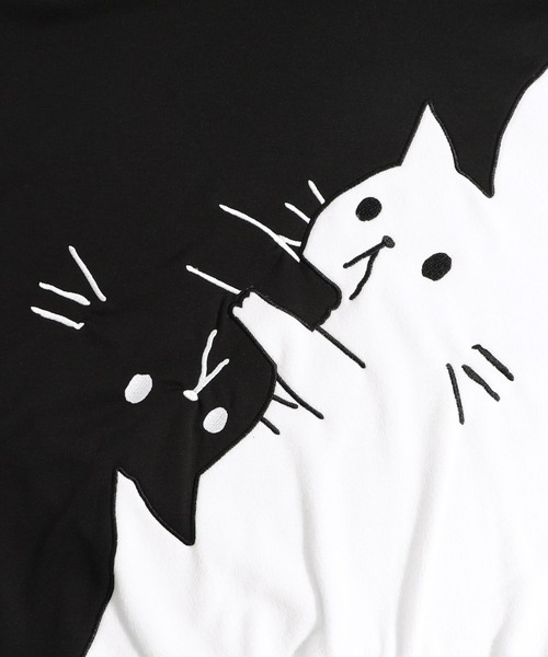 ScoLar Parity（スカラーパリティ）の「333029：白ネコVS黒ネコ 裏ボア