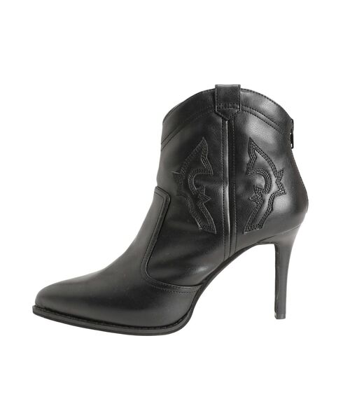 GYDA（ジェイダ）の「WESTERNショートブーツ（ブーツ・レディース・ベージュ/ブラック・MEDIUM/LARGE/SMALL）」の6枚目の写真