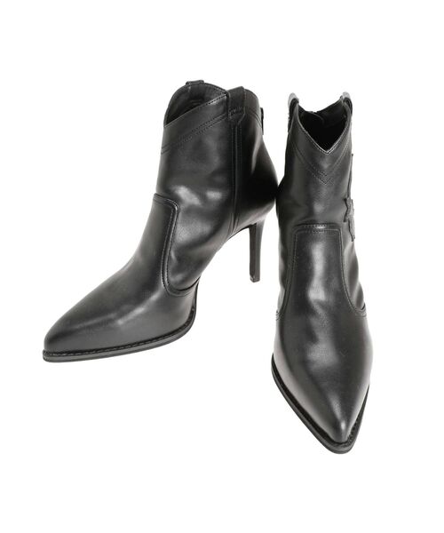 GYDA（ジェイダ）の「WESTERNショートブーツ（ブーツ・レディース・ベージュ/ブラック・MEDIUM/LARGE/SMALL）」の11枚目の写真