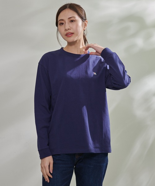 セール】天竺 シェア ロングスリーブ Tシャツ（Tシャツ/カットソー 