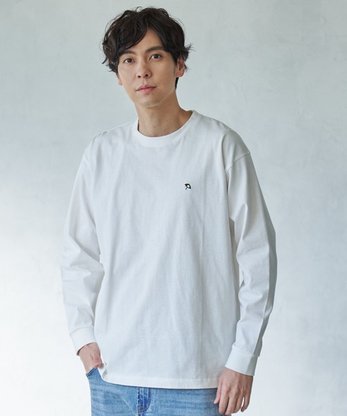セール】天竺 シェア ロングスリーブ Tシャツ（Tシャツ/カットソー 