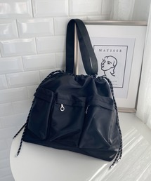 wears | 【A4サイズ収納可】2WAYマルチポケット ビッグショルダーバッグ(ショルダーバッグ)