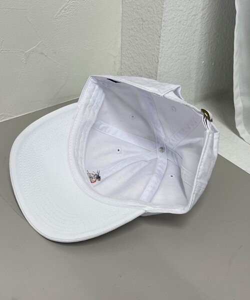 fredy emue（フレディエミュ）の「スケーターベアキャップ（キャップ・レディース・オフホワイト/チャコールグレー/サックスブルー・FREE）」の14枚目の写真