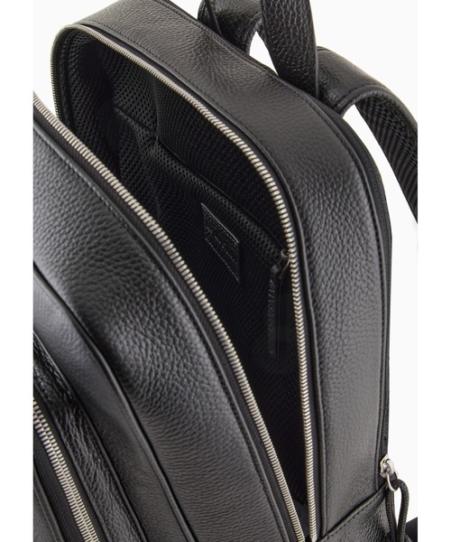 【美品】エンポリオアルマーニ 本革　イタリア製　リュック バックパック エンポリオ アルマーニ EMPORIO ARMANI バックパック イーグル