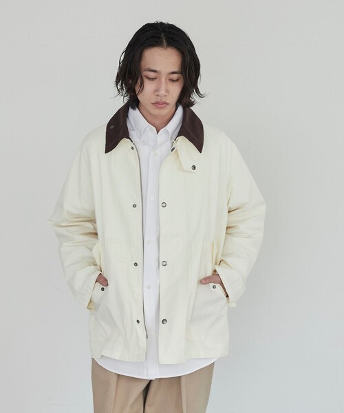 coen(コーエン)の「ライトハンティングナイロンジャケット(ブルゾン・メンズ・ブラック/オフホワイト/オリーブ・S/M/L)」の5枚目の写真