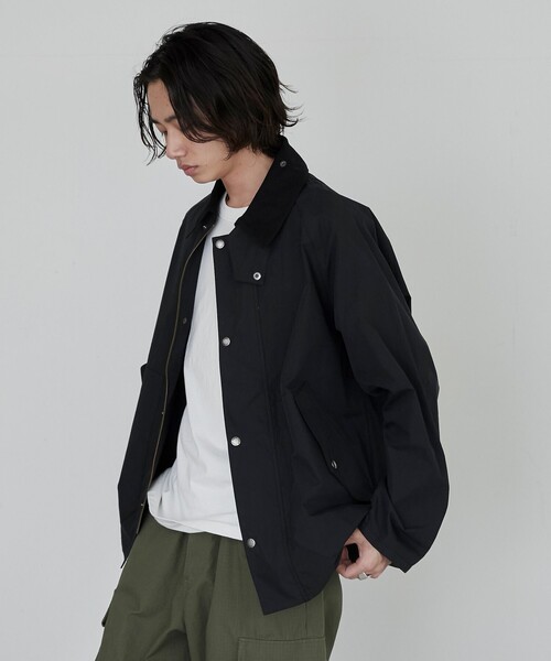 coen(コーエン)の「ライトハンティングナイロンジャケット(ブルゾン・メンズ・ブラック/オフホワイト/オリーブ・S/M/L)」の10枚目の写真