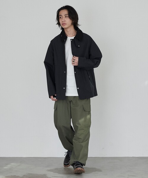 coen(コーエン)の「ライトハンティングナイロンジャケット(ブルゾン・メンズ・ブラック/オフホワイト/オリーブ・S/M/L)」の20枚目の写真