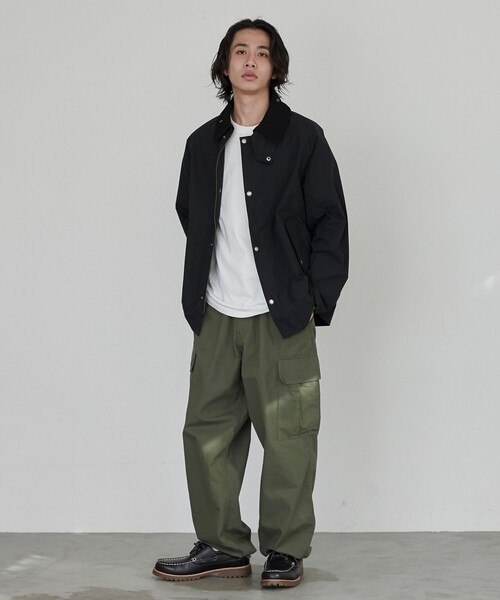 coen(コーエン)の「ライトハンティングナイロンジャケット(ブルゾン・メンズ・ブラック/オフホワイト/オリーブ・S/M/L)」の22枚目の写真