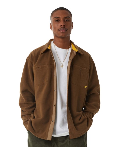 HUF（ハフ）の「HIGHLAND POLAR FLEECE / HUF フリースシャツ（シャツ