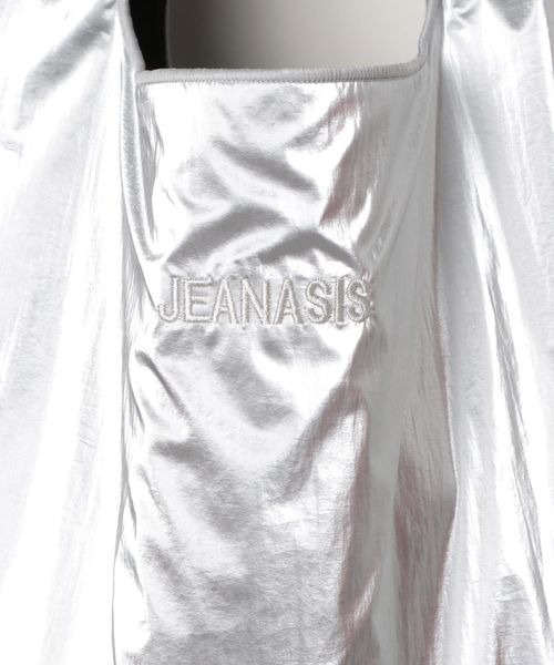 JEANASIS(ジーナシス)の「メタリックトートBAG/106938(トートバッグ・レディース・シルバー/ピンク/ブラック・FREE)」の9枚目の写真