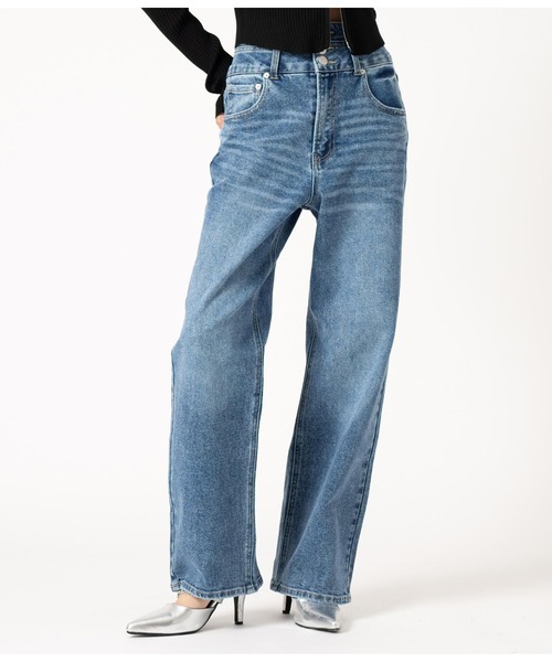 ANAP(アナップ)の「ストラップ付きポインテッドトゥミュール(パンプス・レディース・シルバー/ブラック・L/S/M)」の13枚目の写真